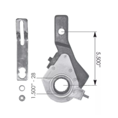INS.410.3528 Haldex Type Slack Adjuster 5.5in